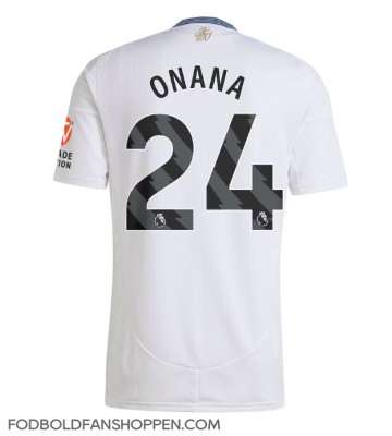 Aston Villa Amadou Onana #24 Udebanetrøje 2024-25 Kortærmet